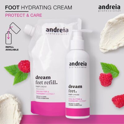 Creme Hidratante Dream Feet Recarga Andreia 400ml