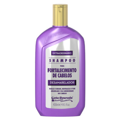 Shampoo Extraordinário Desamarelador 430ml Gota Dourada