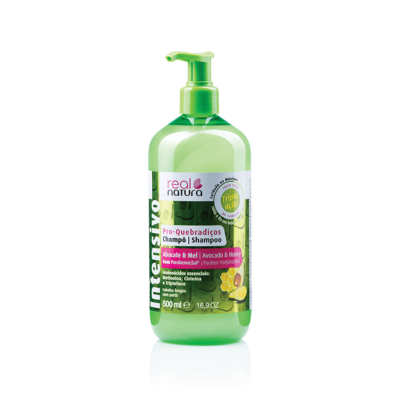Shampoo Real Natura Abacate e Mel 500ml