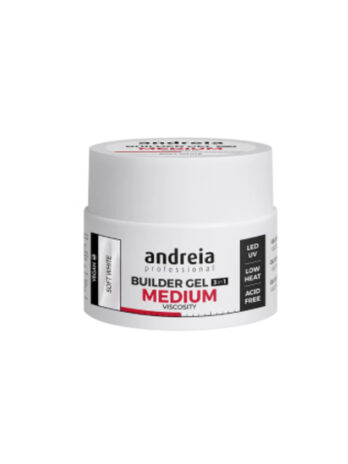 Andreia Builder Gel Medium Viscosity Soft White 44g