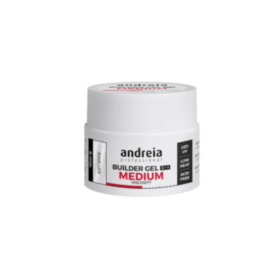 Andreia Builder Gel Medium Viscosity Soft White 44g